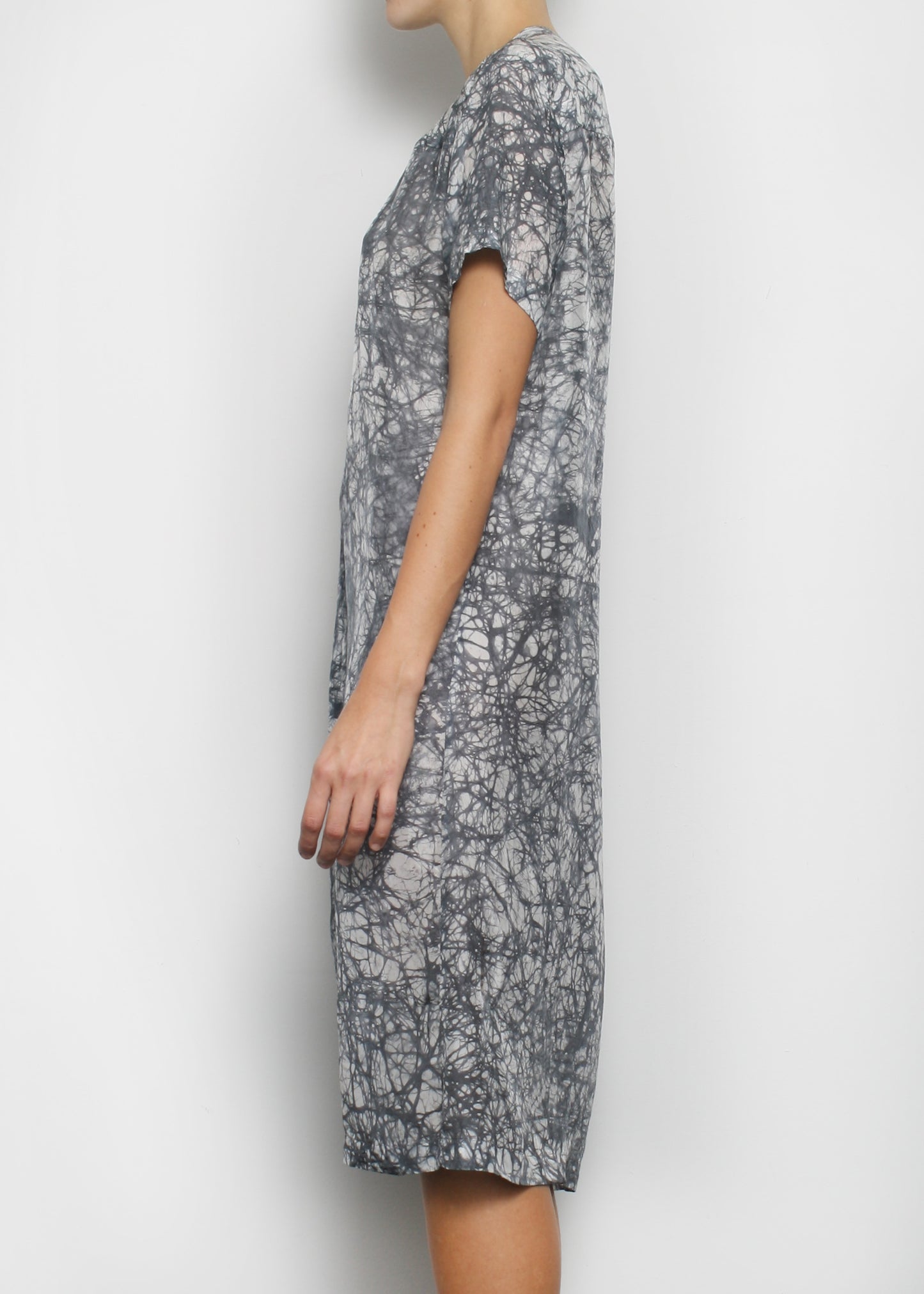 ARCHIVE 40061 - taper shirt grey crackle