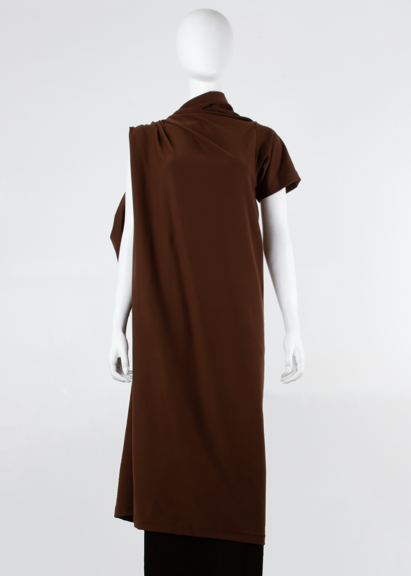 trammel dress - brown