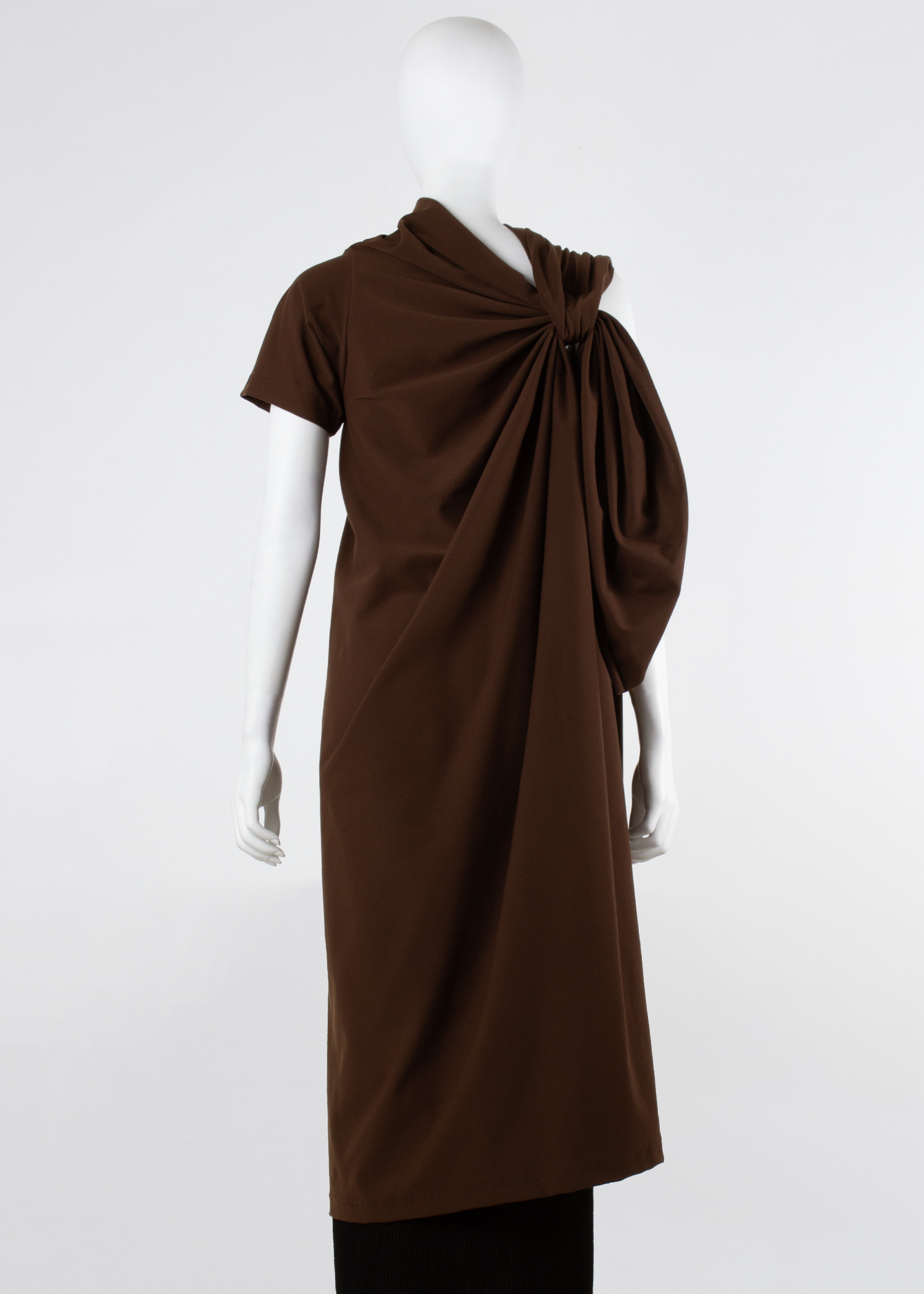 trammel dress - brown