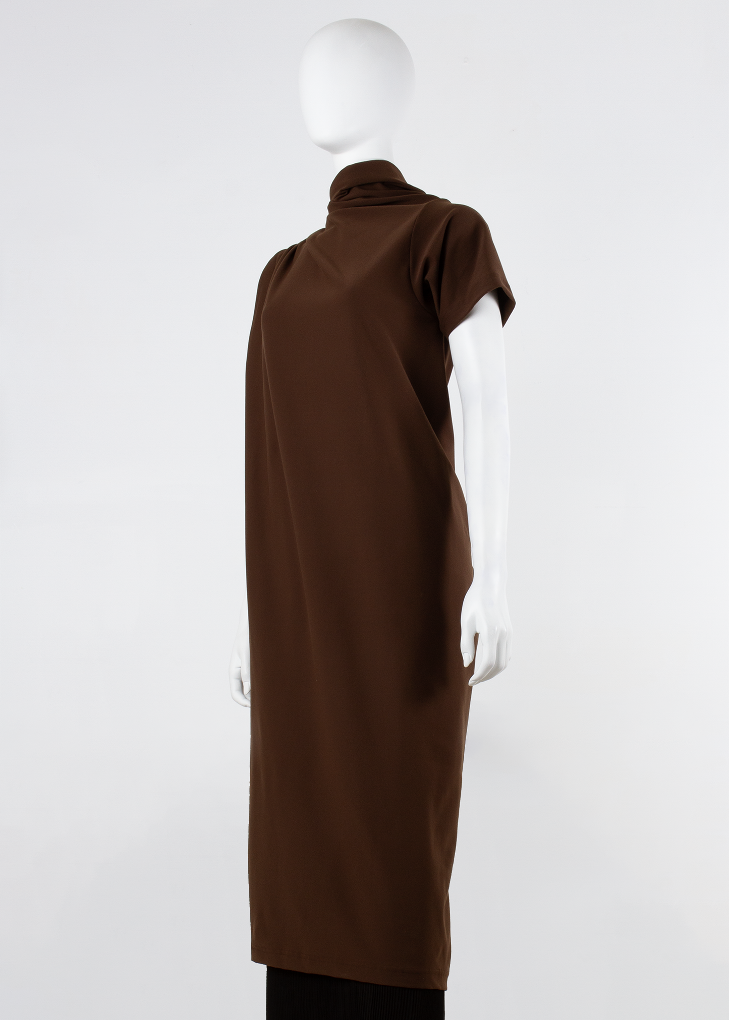 trammel dress - brown