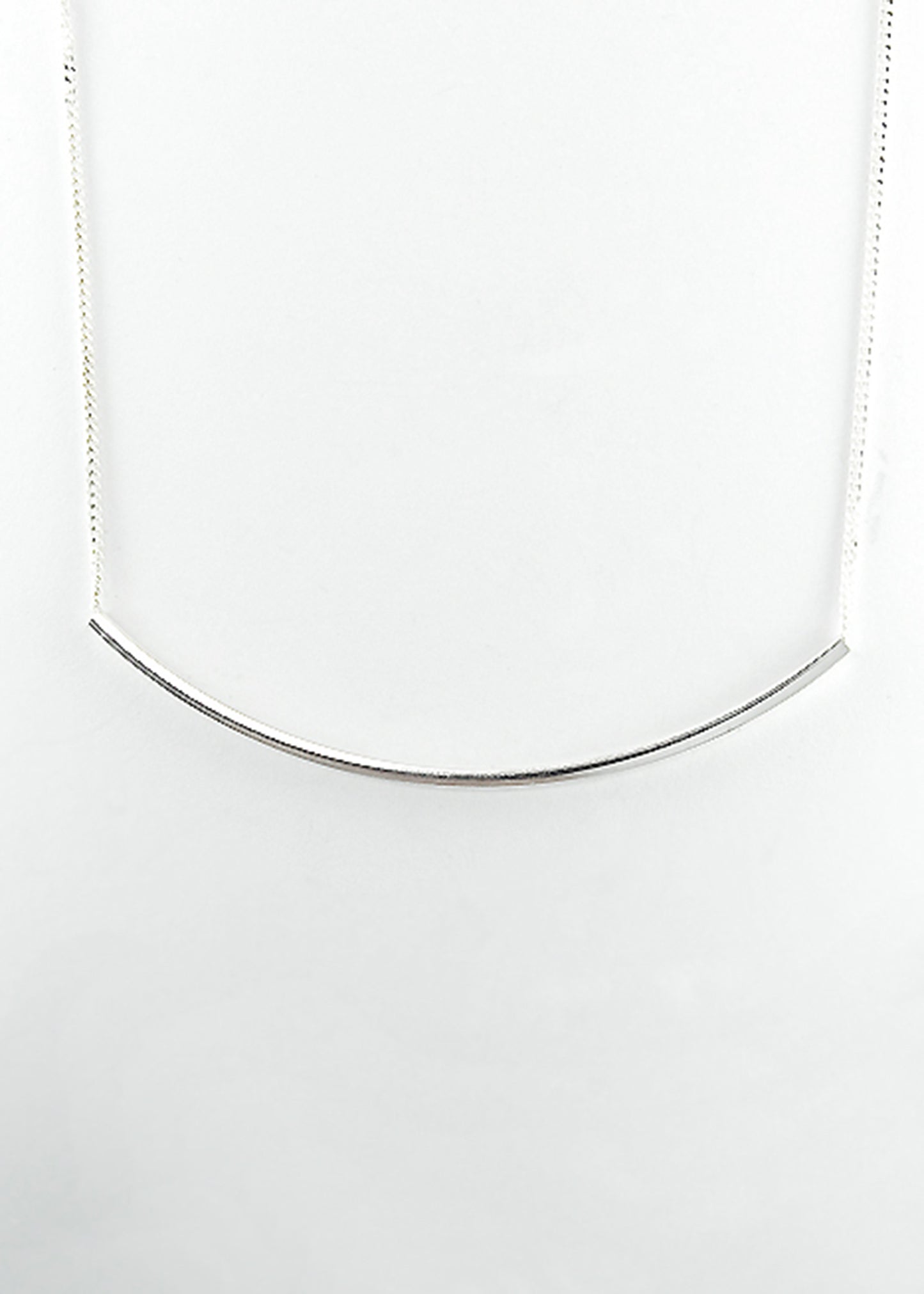 ARCHIVE 40091 - tunnel necklace silver