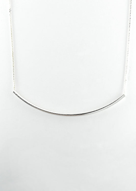 ARCHIVE 40091 - tunnel necklace silver