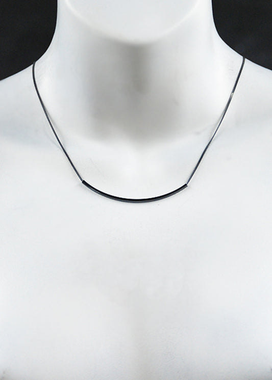 ARCHIVE 40105 - tunnel necklace black