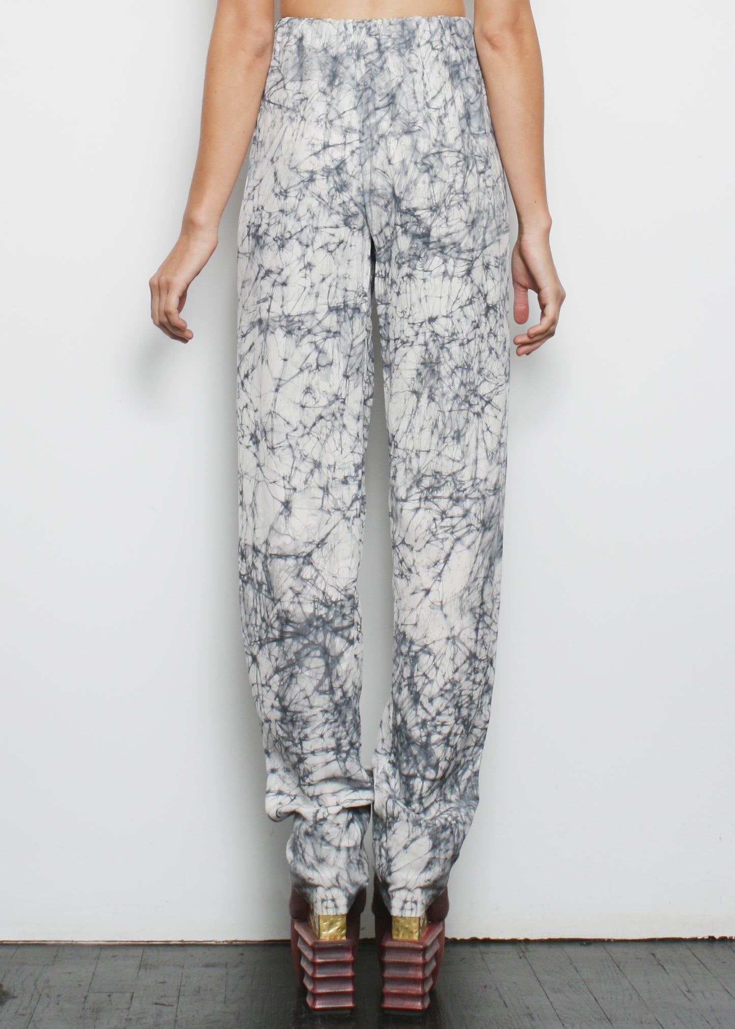 ARCHIVE 40053 - walker pant grey crackle