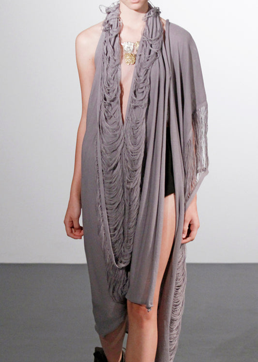 ARCHIVE 40109 - window necklace mixed metals