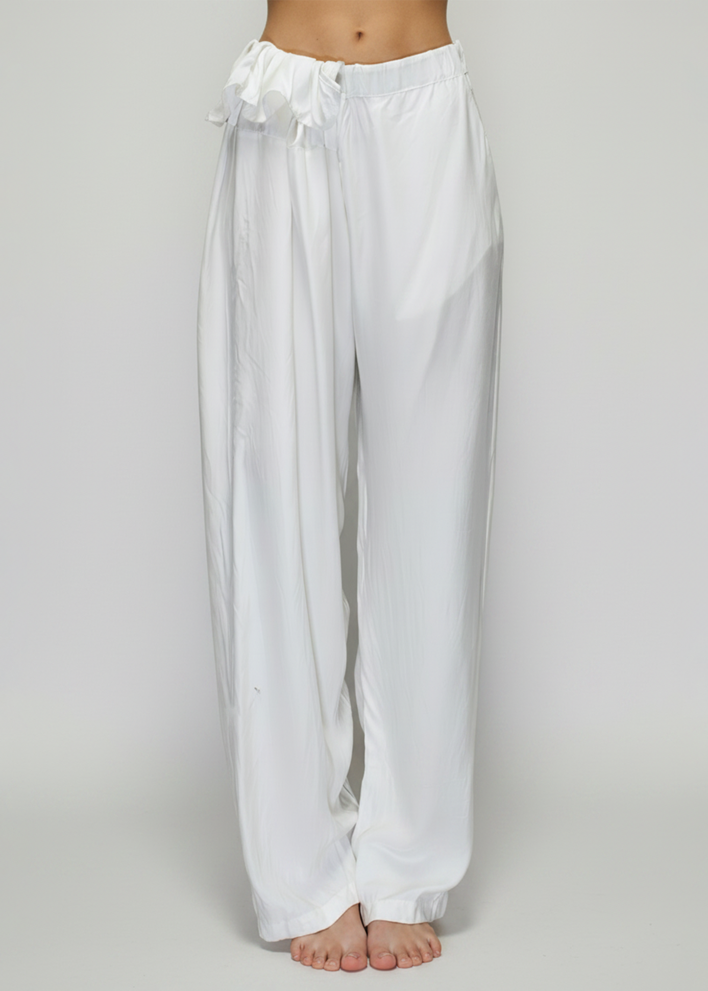 ARCHIVE 50043 - silk wrap pant ivory