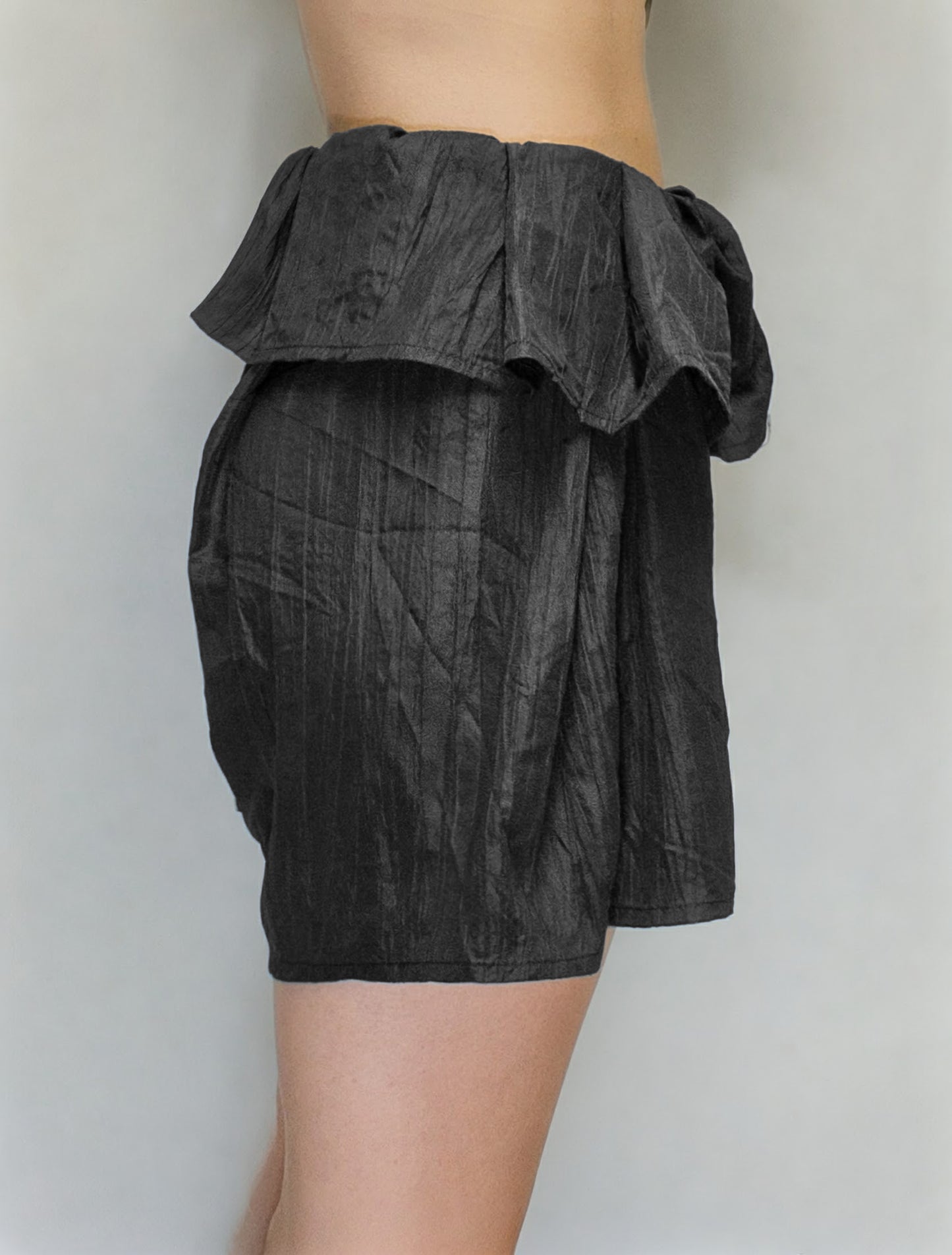 ARCHIVE 50042 - pleated wrap short