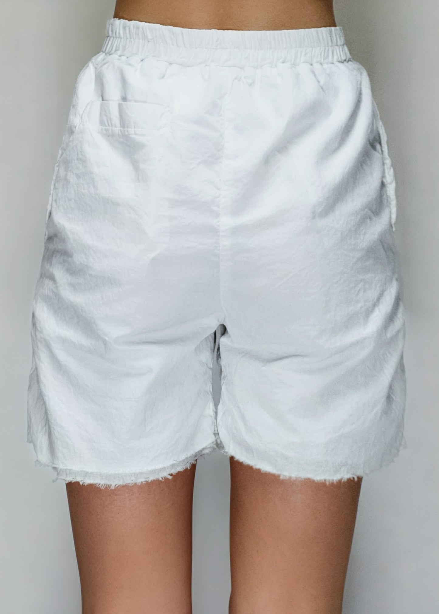 ARCHIVE 50053 - double shorts white