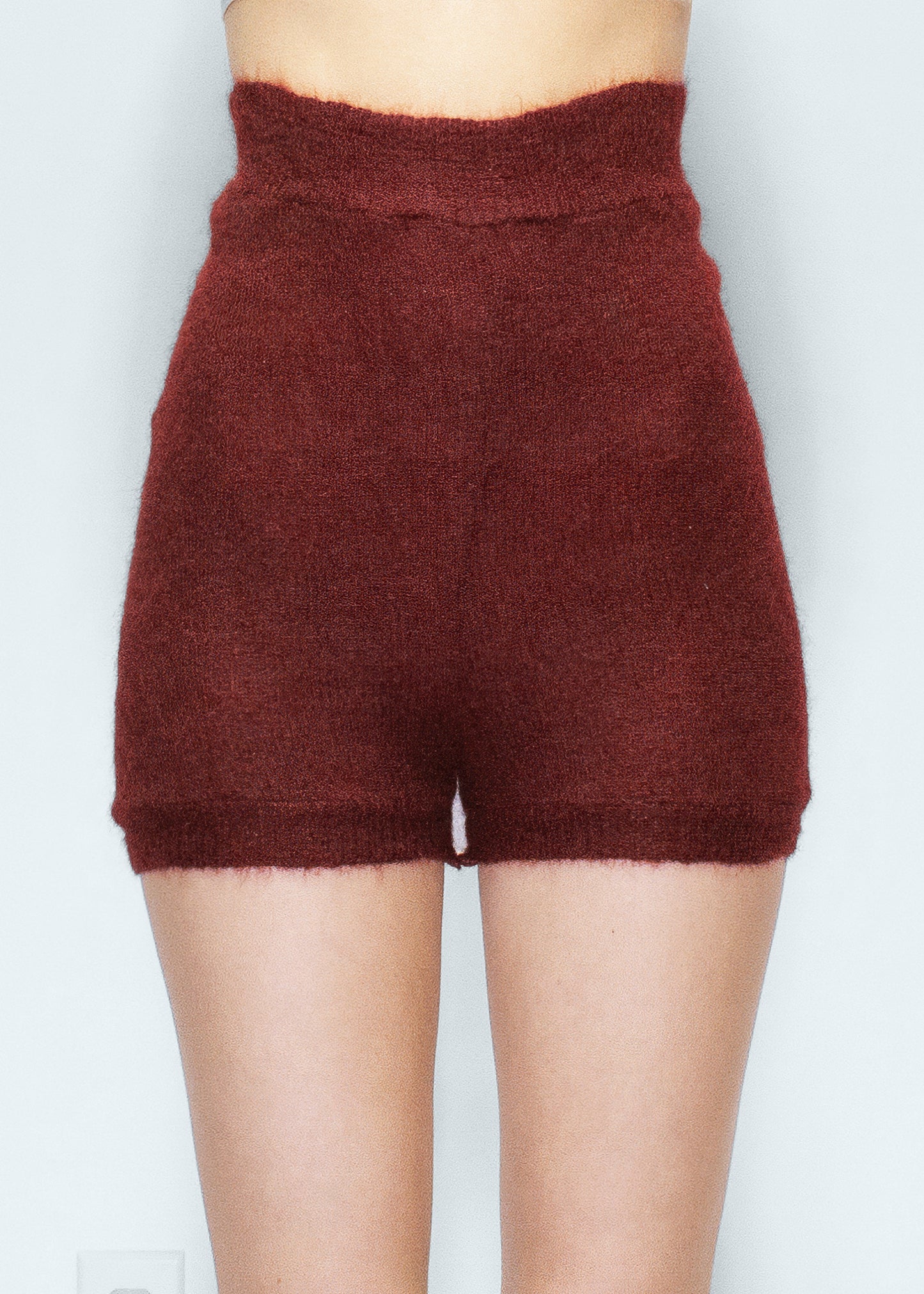 ARCHIVE 50051 - mohair shorties bordeaux