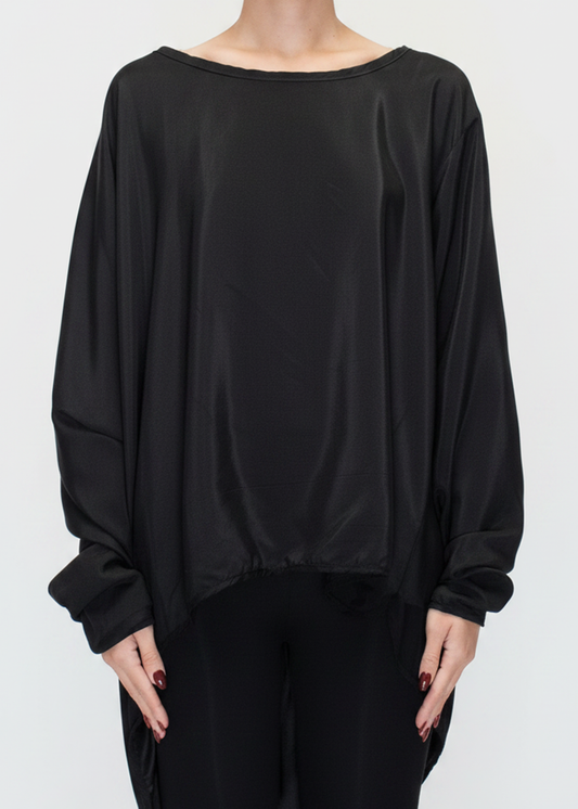 ARCHIVE 50034 - silk up top black
