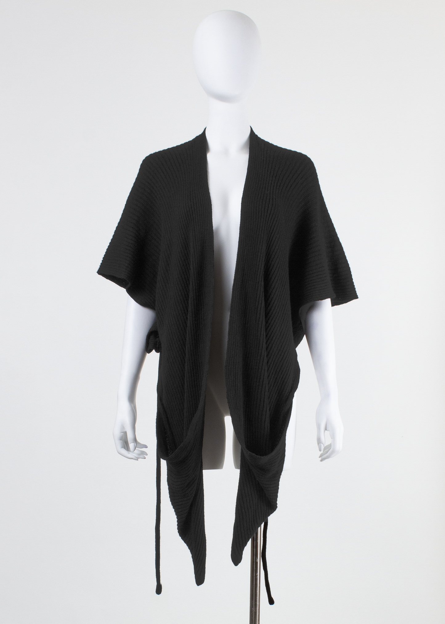 ARCHIVE 50043 - point pocket cardigan black