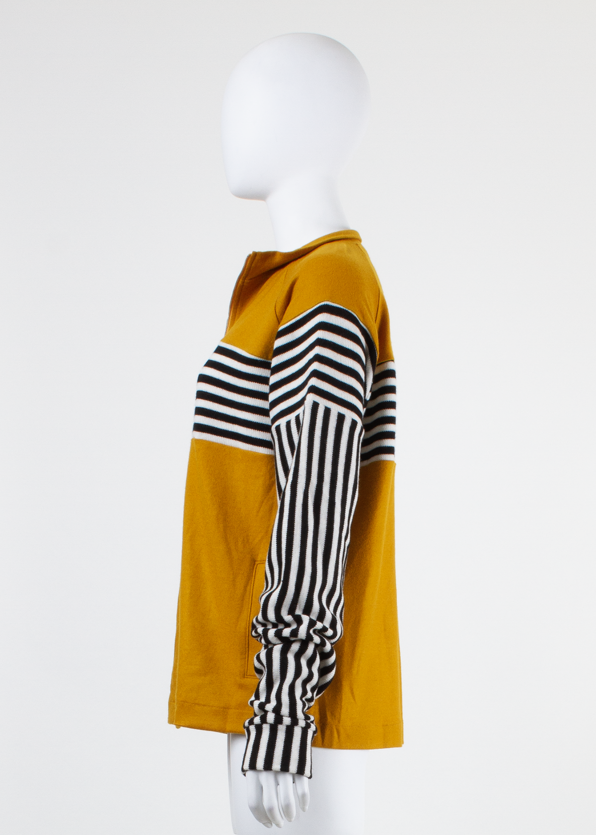 ARCHIVE 22017 - yellow wool track jacket
