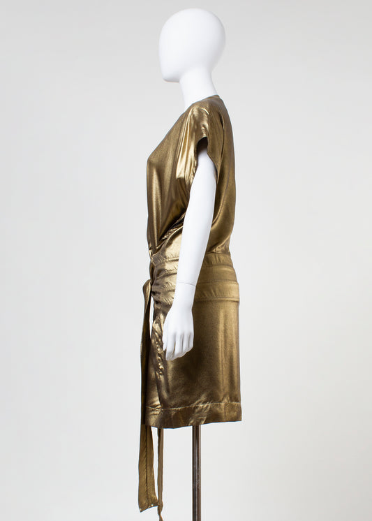 ARCHIVE 22238 - gold silk tunic