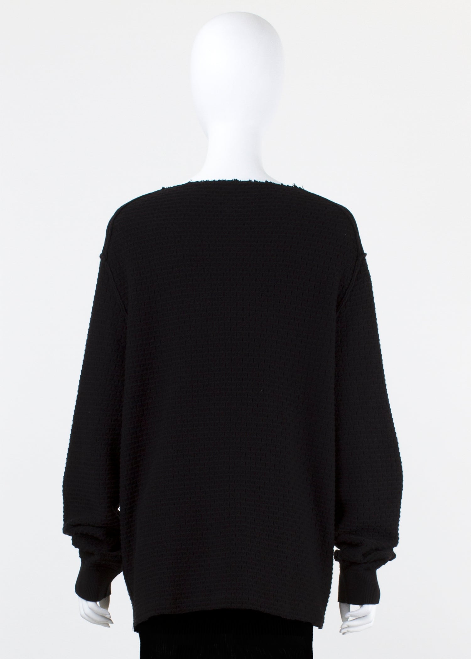 cinder sweater - black